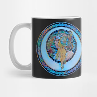 Framed Tetes Byzantines Blond Dream Mug